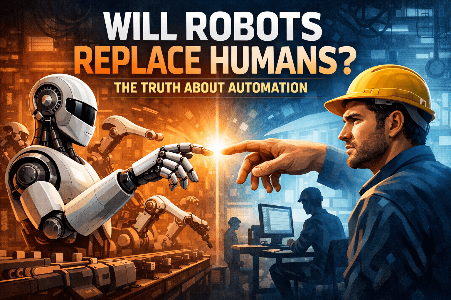 Will robots replace humans? The truth about automation
