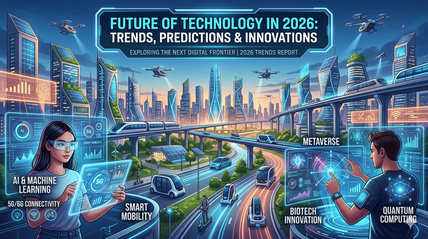 Future of Technology in 2026: Trends, Predictions & Innovations